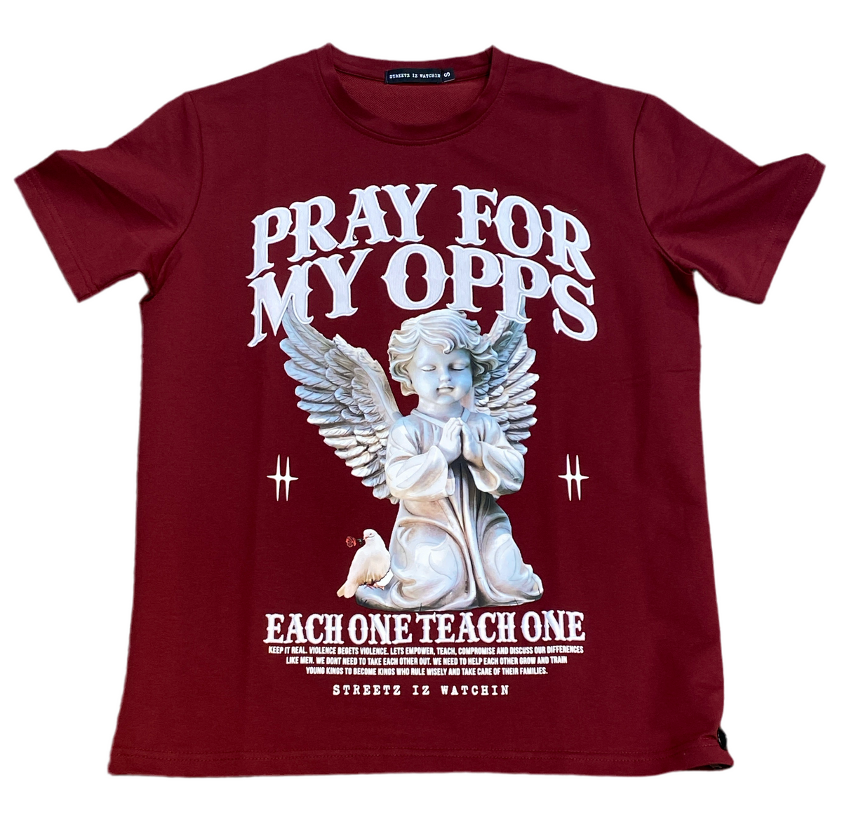 大さん専用ORIMI 22ss COVERD PATCH T-SHIRT Streetz Iz Watchin T-shirt – Denim House