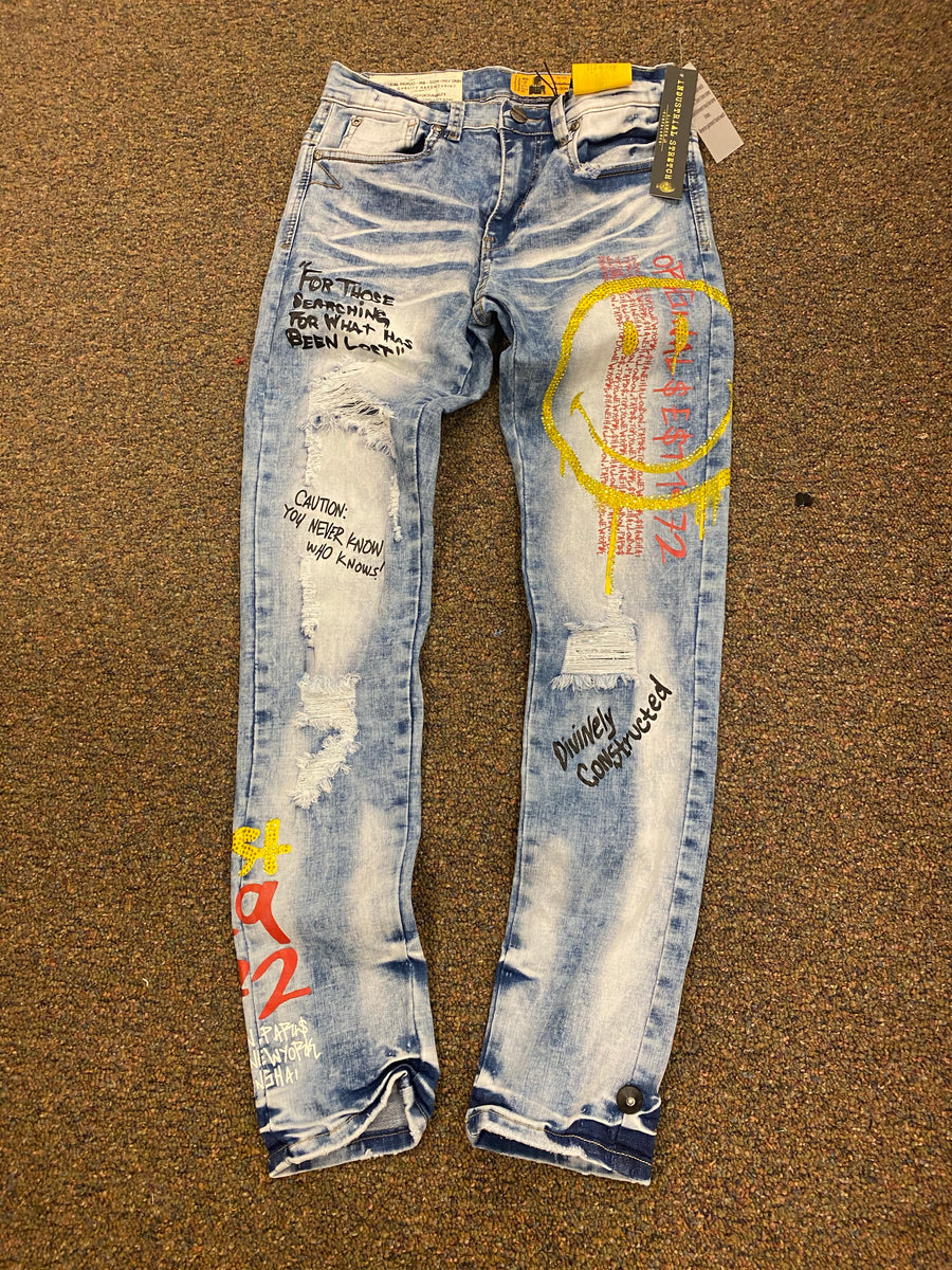 Industrial Indigo jeans