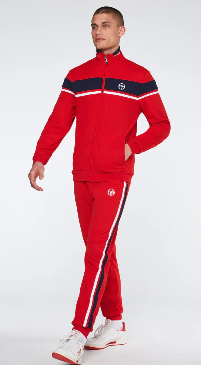 Red sergio best sale tacchini tracksuit