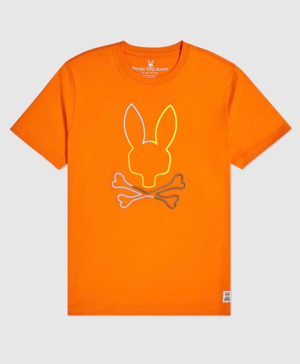 Psycho Bunny Sydney Back Graphic Tee, Natürliches Leinen., XL