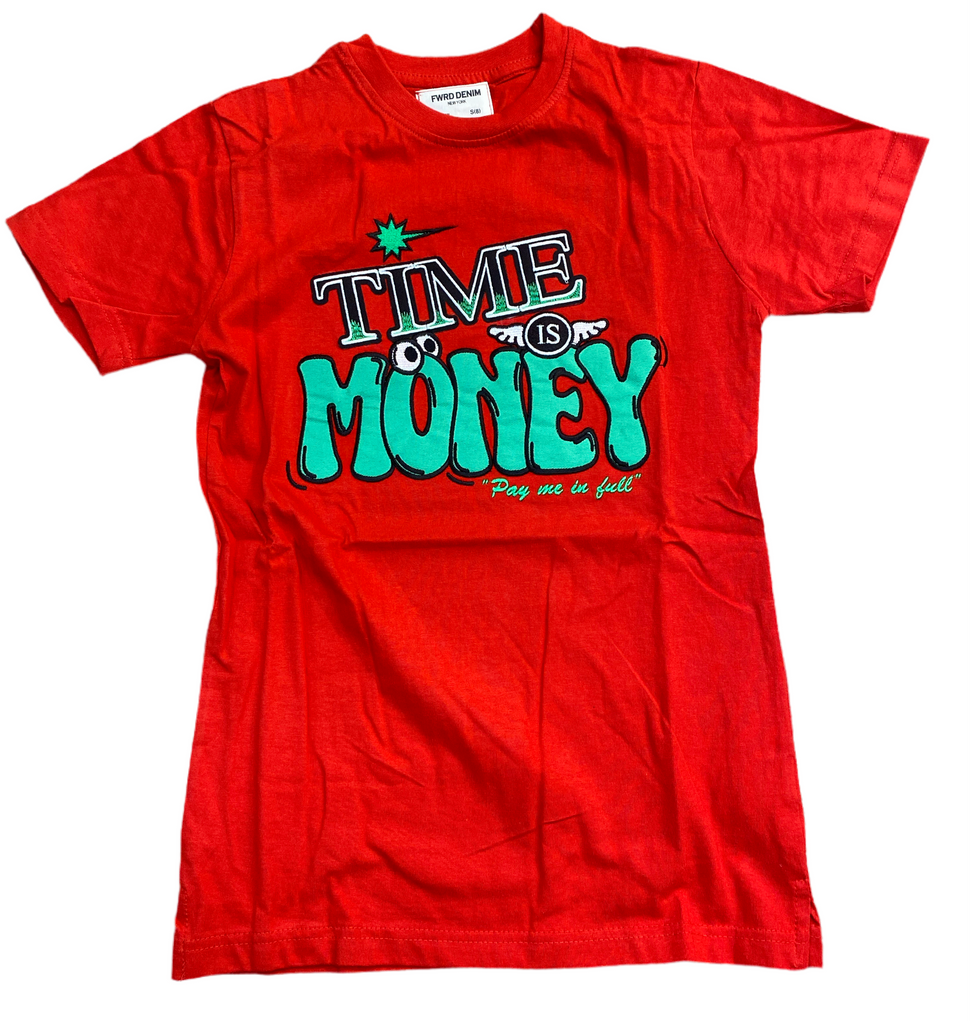 FWRD DENIM “TIME IS MONEY” TEE