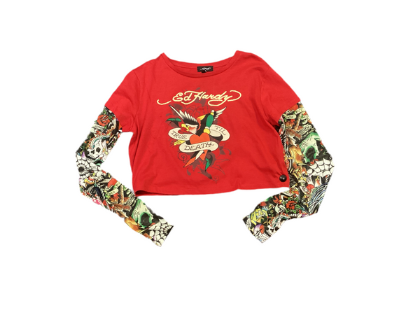 Ed Hardy Cropped Tee