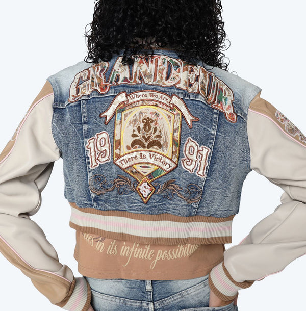 Smoke rise red jacket