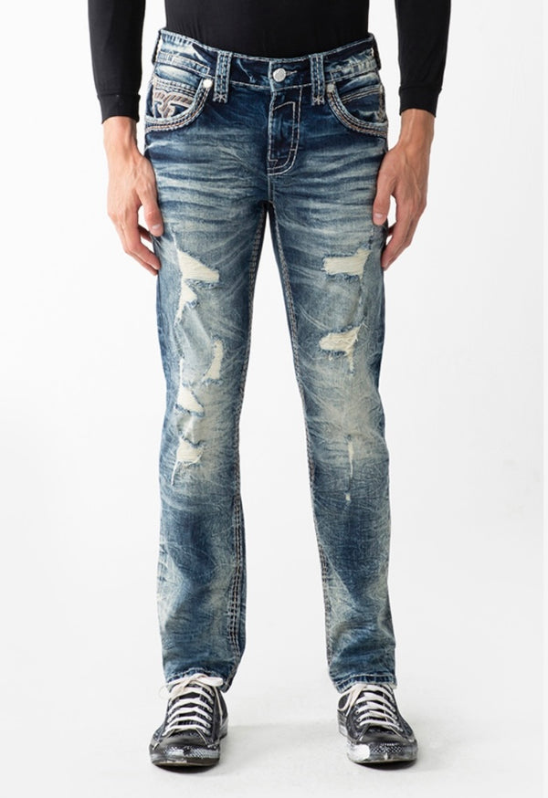 ROCK REVIVAL “BRAYEN” JEANS