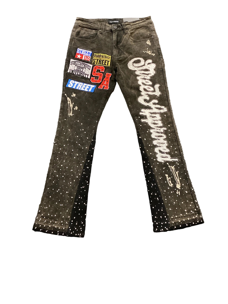 STREET APPROVED Stacked Jeans