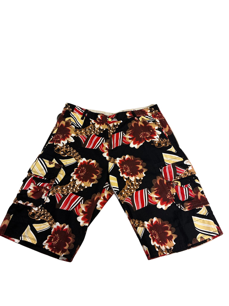 Double needle shorts