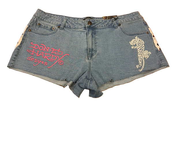 Ed Hardy Jean Shorts