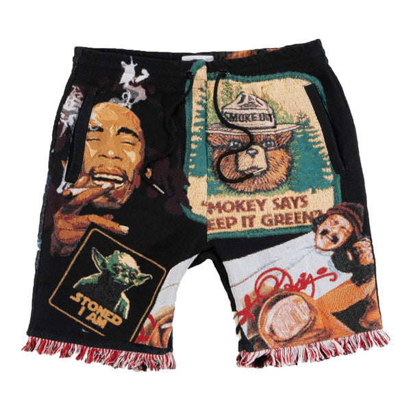 Frost ‘Blow’ Tapestry Shorts