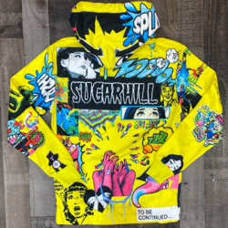 Sugar Hill “Psycho” Yellow Hoodie