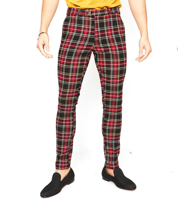 Barabas “Turn It Up” Plaid Pants