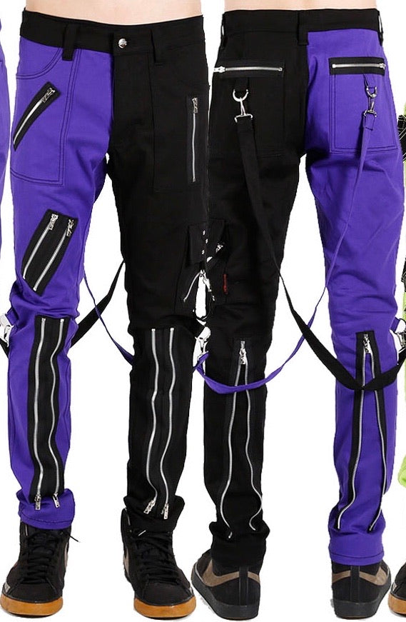 TRIPP NYC “Split Purple/Black” Pants