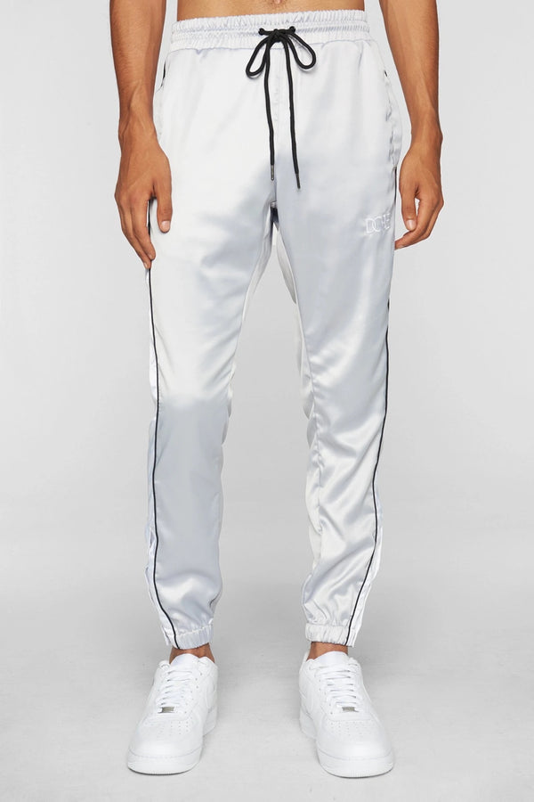 DOPE “Sideline Satin” Joggers (White)