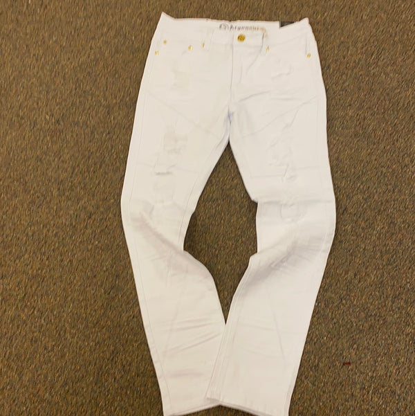 Argonaut Nations “Twill” Jeans (White)