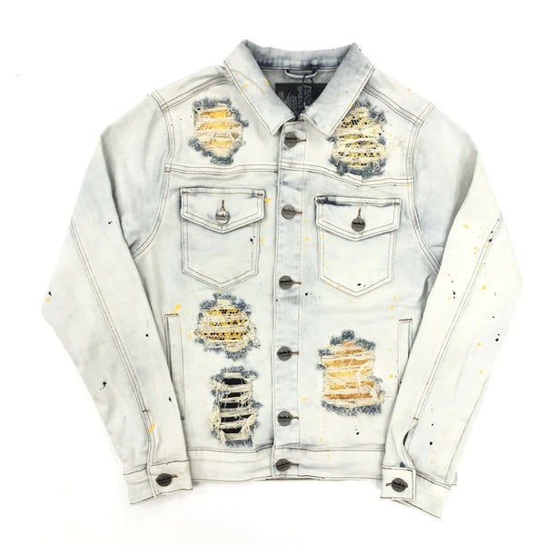 DENIMiCITY “Crystal Snake” Jean Jacket