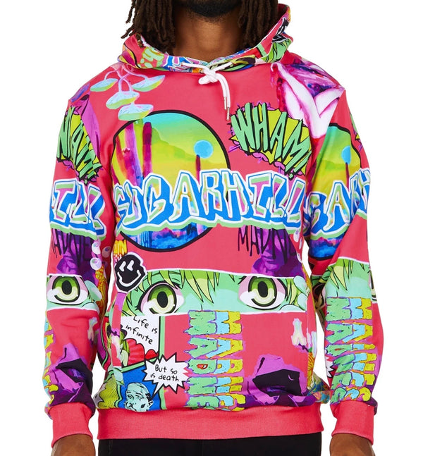 Sugar Hill “Lucid Dreams” Hoodie (Pink)