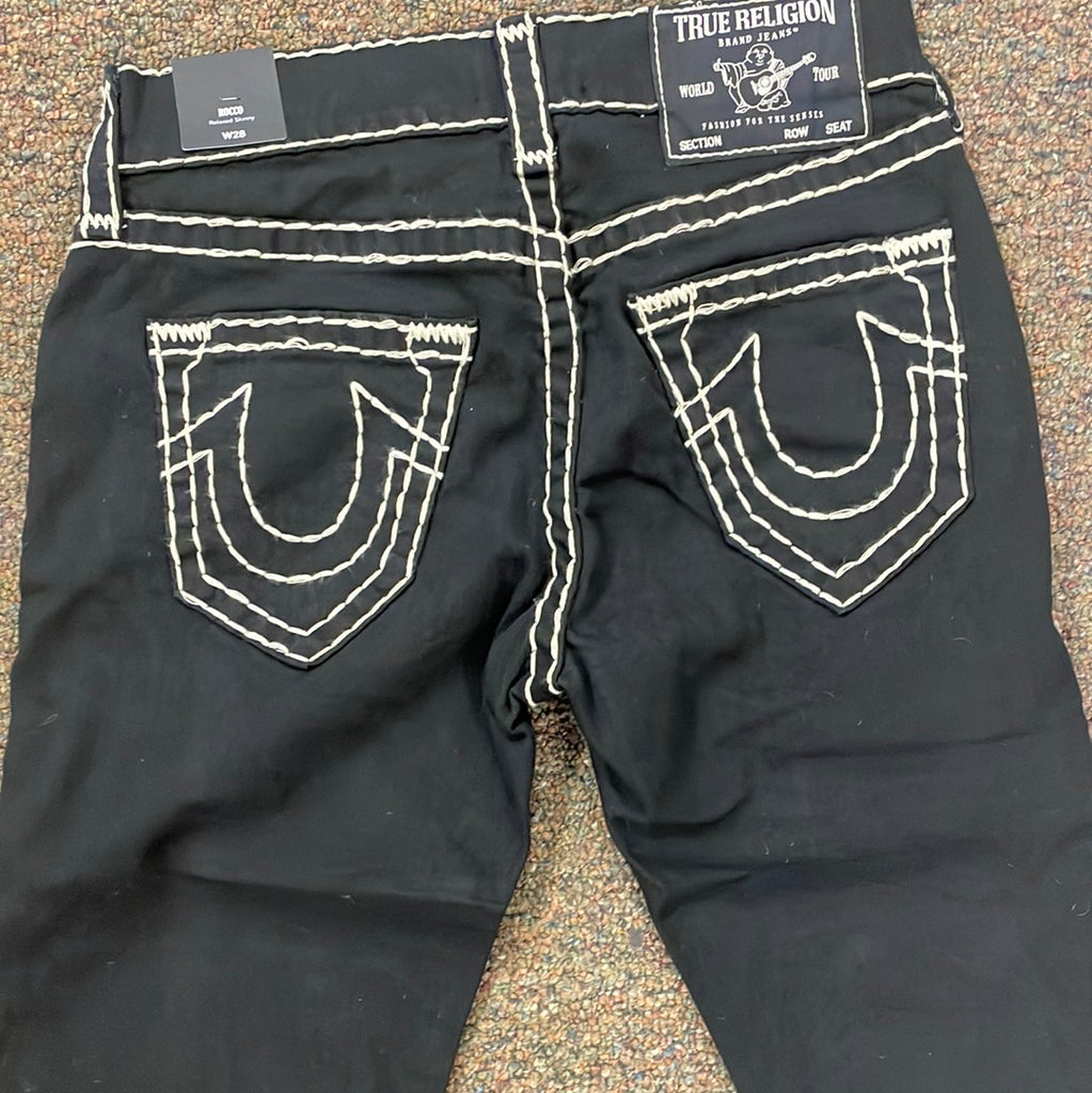 True Religion Brand Jeans - We love seeing your custom trues. Currently  eying this pair designed by @ignaciaa.stone of @stonecollectionsss.  https://bit.ly/3kkRJpt Tag @truereligion & #MYRLGN in your post for your  chance to