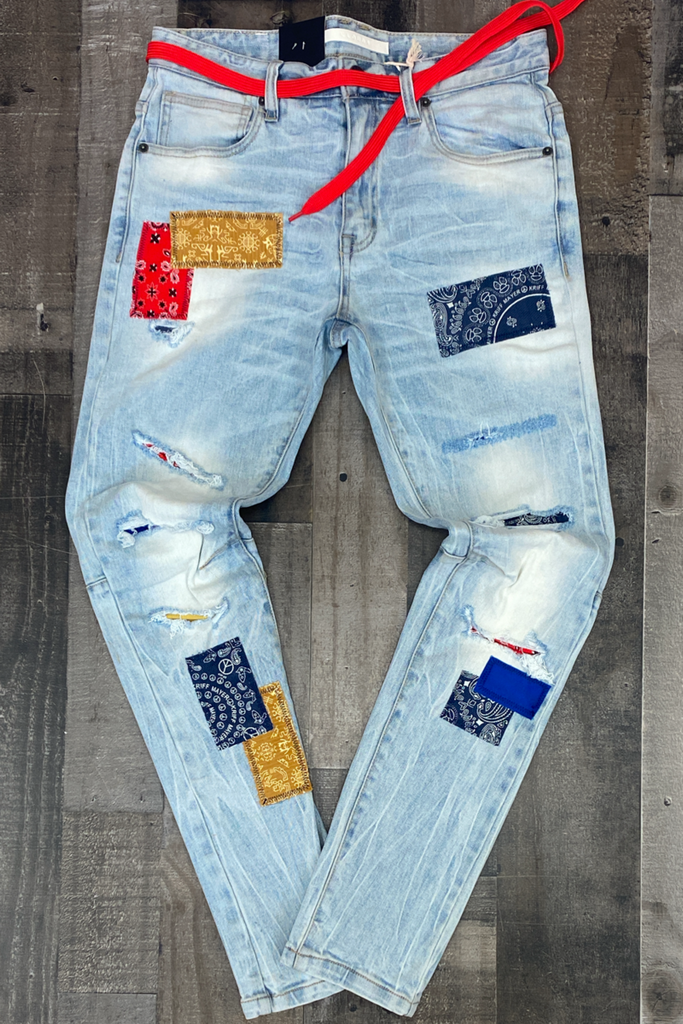 Kloud9 “Bandana Patches” Jeans