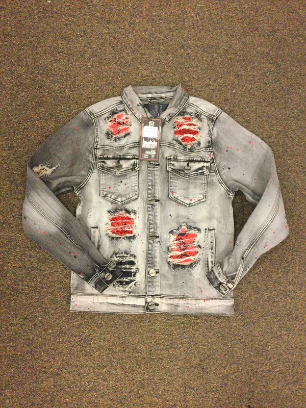 DENIMiCITY “Crystal Snake” Jean Jacket
