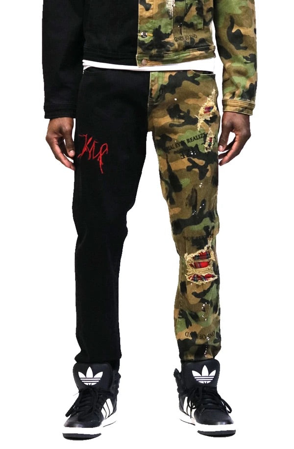 Kleep “Bistre Half and Half Twill” Jeans